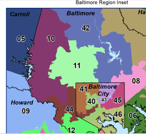 Baltimore County District 10 Map