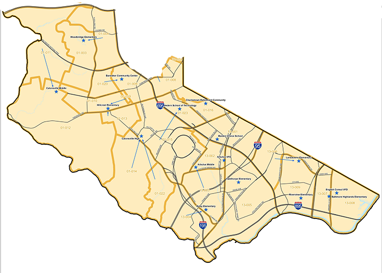 district 1 map